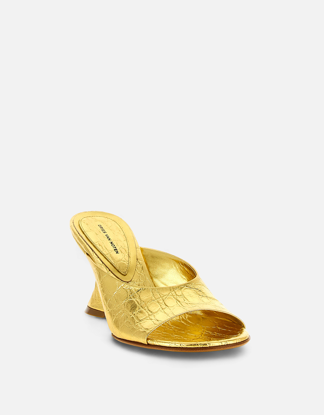 dries van noten ミュールサンダル Dries Van Noten オープントゥレザーミュール () IFCHIC.COM