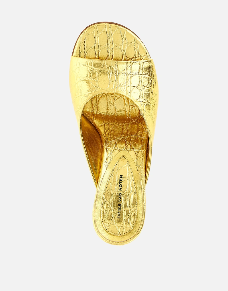 Dries Van Noten オープントゥレザーミュール () IFCHIC.COM Dries Van Noten オープントゥレザーミュール () IFCHIC.COM