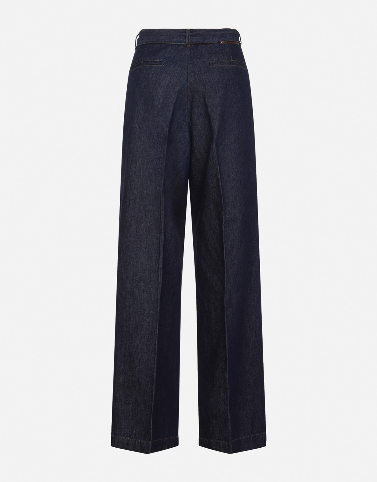 Dries Van Noten ベルト付きデニムルーズフィットパンツ (デニム単品