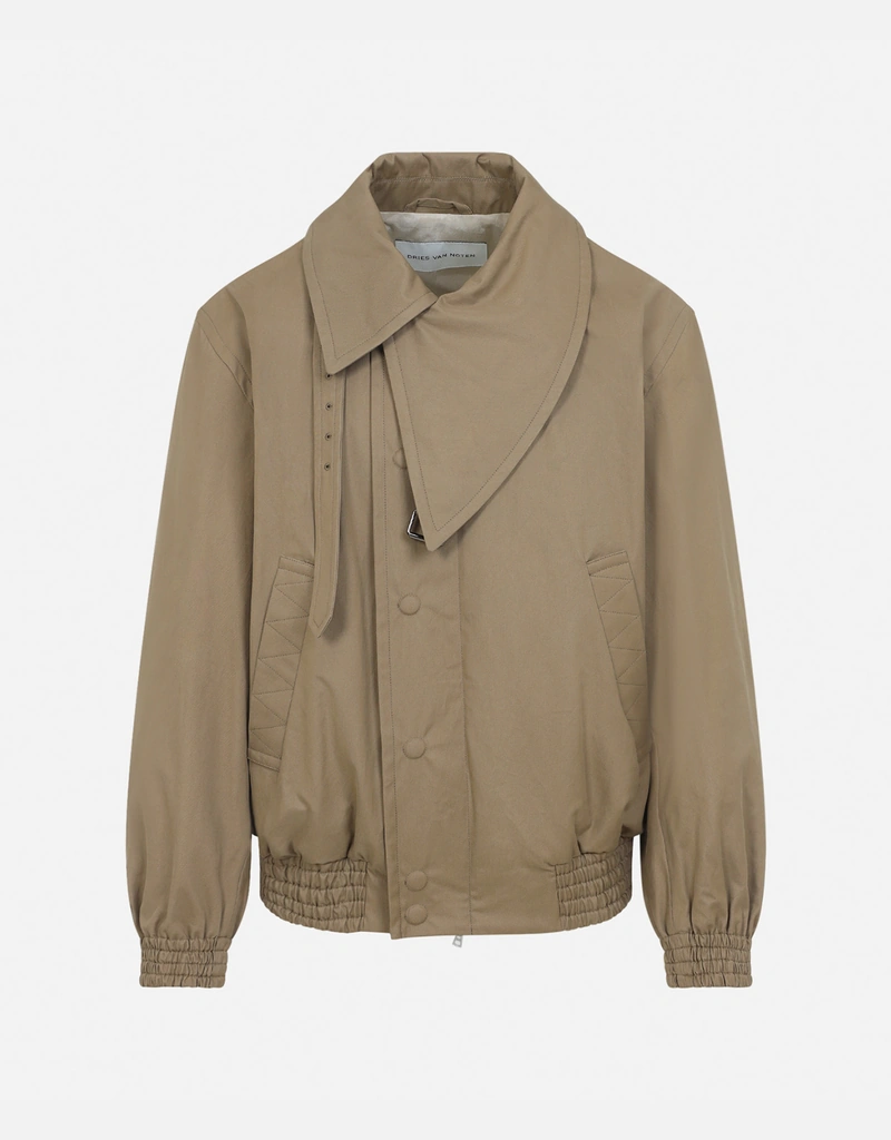 【最終価格】DRIES VAN NOTEN 中綿ボンバージャケット S Dries Van Noten メンズVendoコットンボンバージャケット (すべての