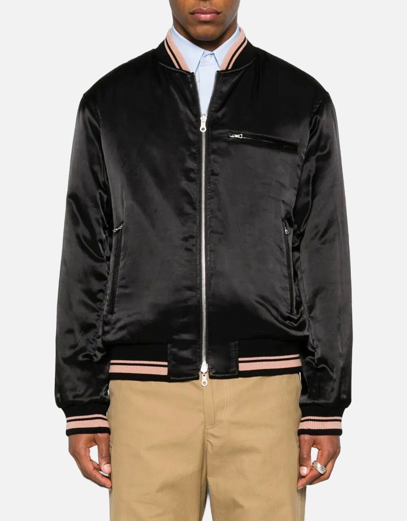 Dries Van Noten メンズVolkerリバーシブルボンバージャケット (すべて