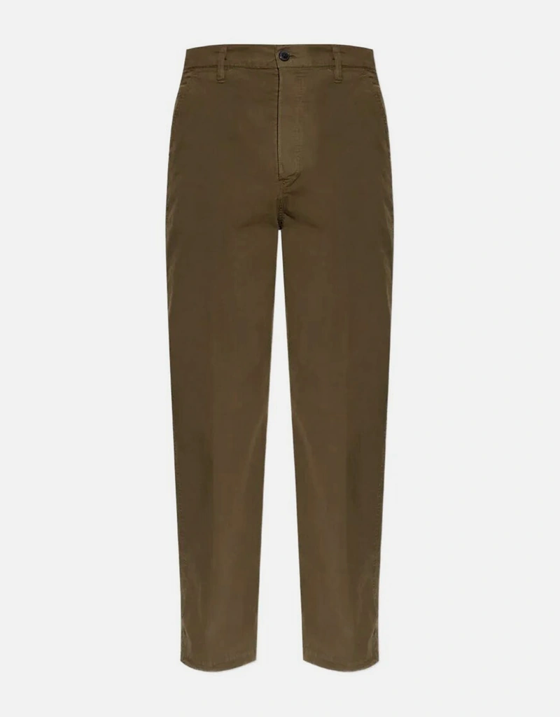 Dries Van Noten メンズPickerbysコットンリラックスフィットパンツ