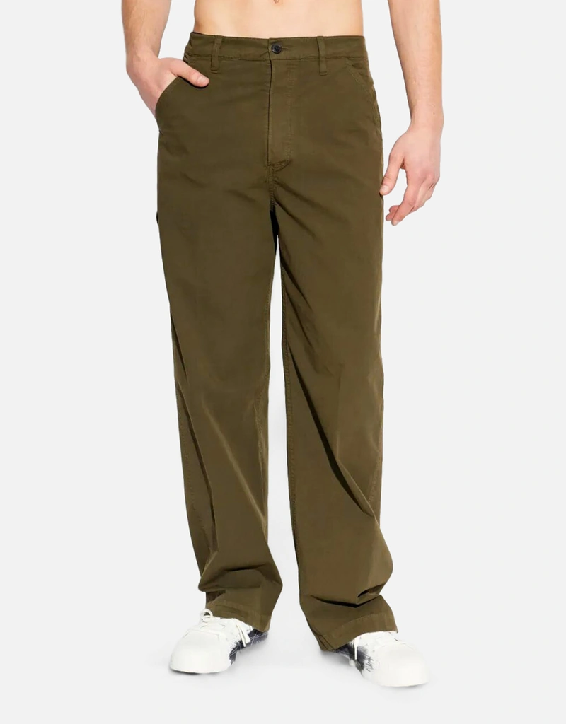 Dries Van Noten メンズPickerbysコットンリラックスフィットパンツ