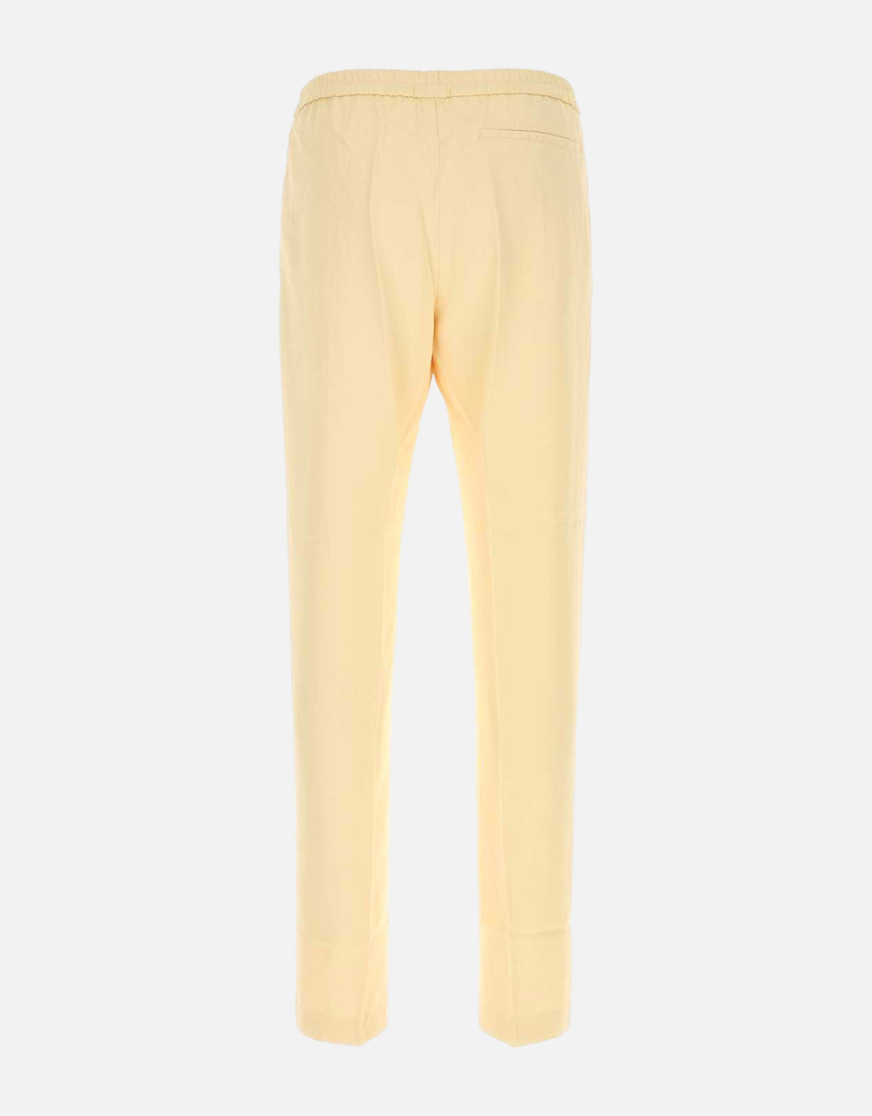 Dries Van Noten メンズパステルイエロージャージーペナムズパンツ