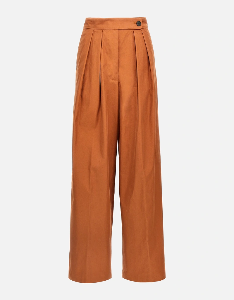 Dries Van Noten パムプローナコットンワイドレッグパンツ (すべての