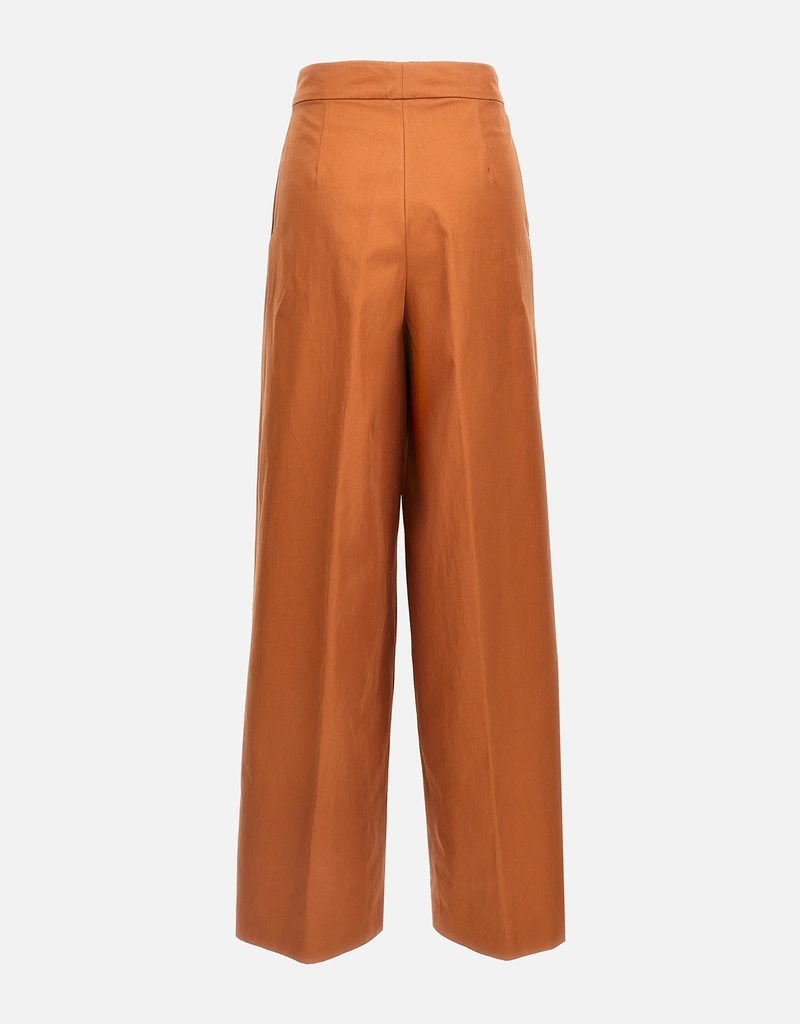 Dries Van Noten パムプローナコットンワイドレッグパンツ (すべての