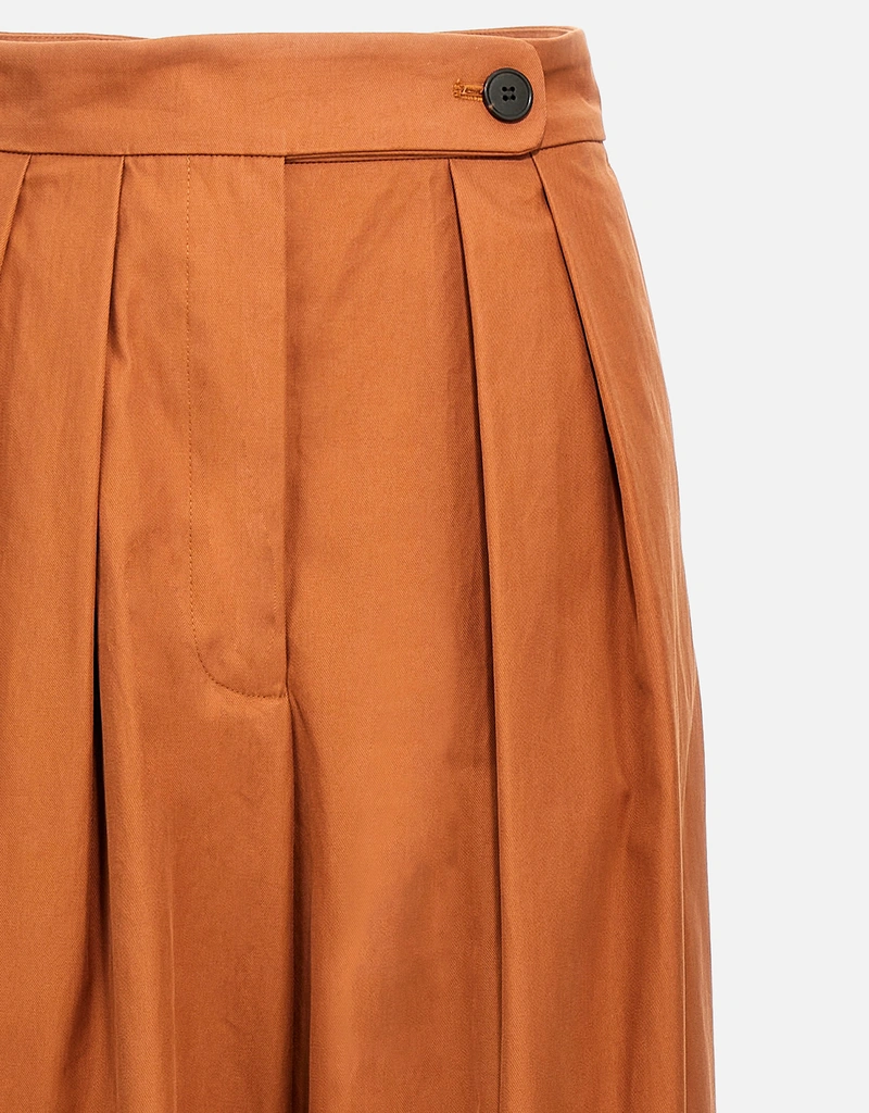 Dries Van Noten パムプローナコットンワイドレッグパンツ (すべての