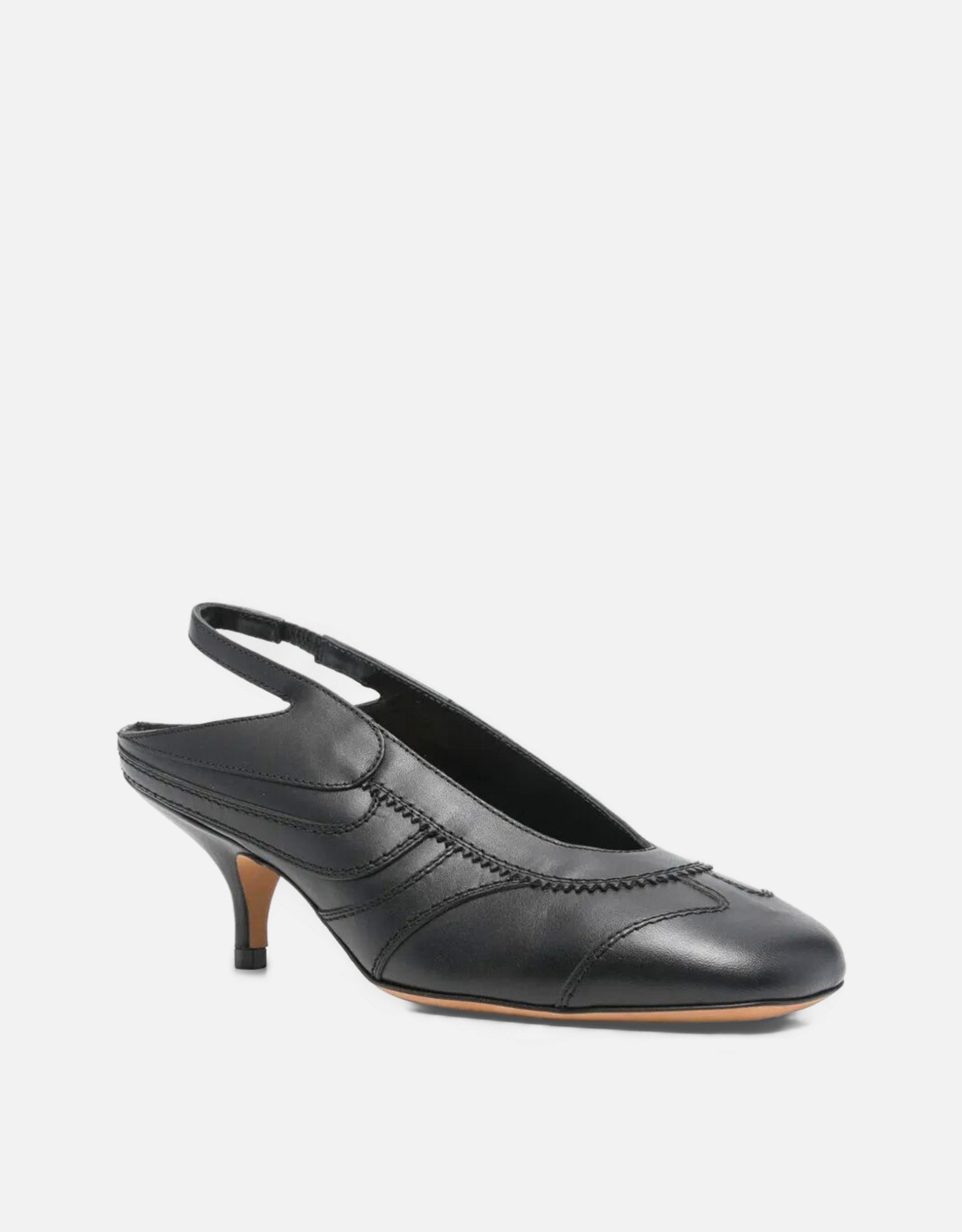 Dries Van Noten レザー スリングバック パンプス (すべての新品