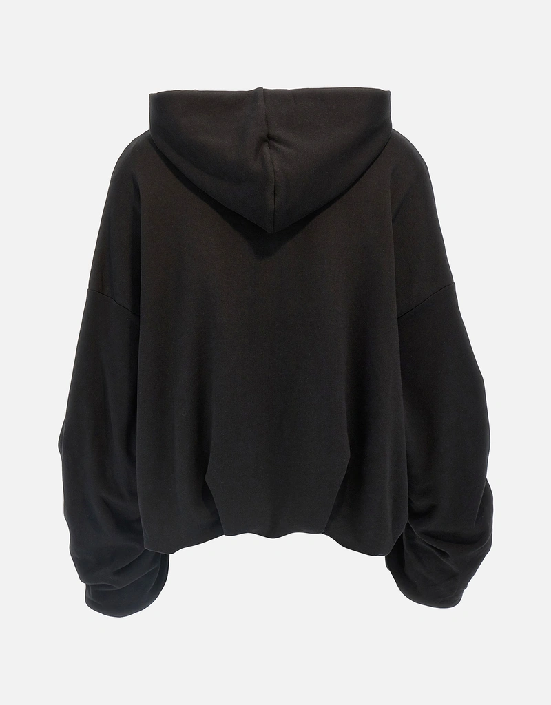 Dries Van Noten ドレープコットンフーディー (すべての新品) IFCHIC.COM