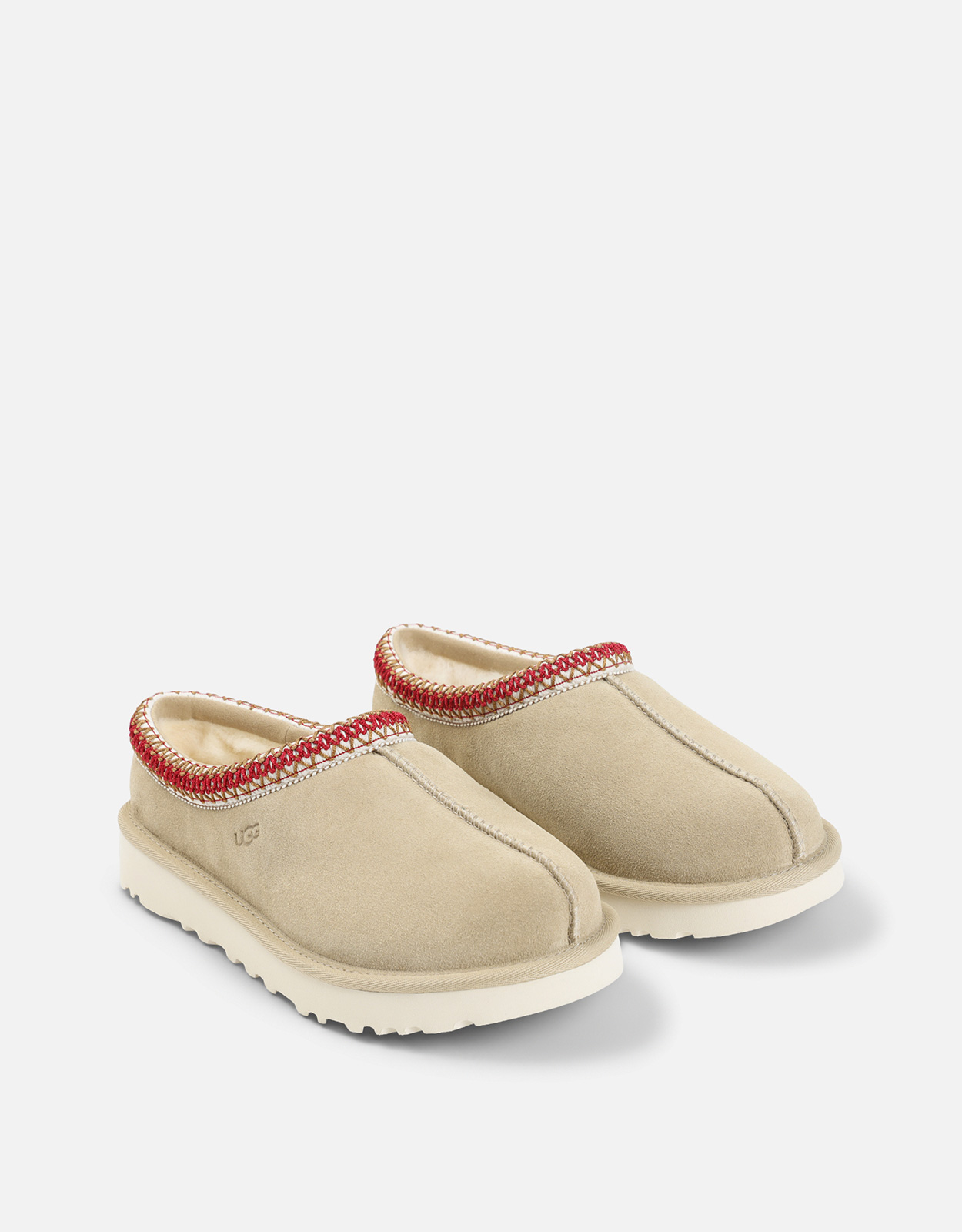 UGG ベージュ スエード スリッパ　サンダル Ugg スエードスリッパ (すべての新品,シューズ) IFCHIC.COM