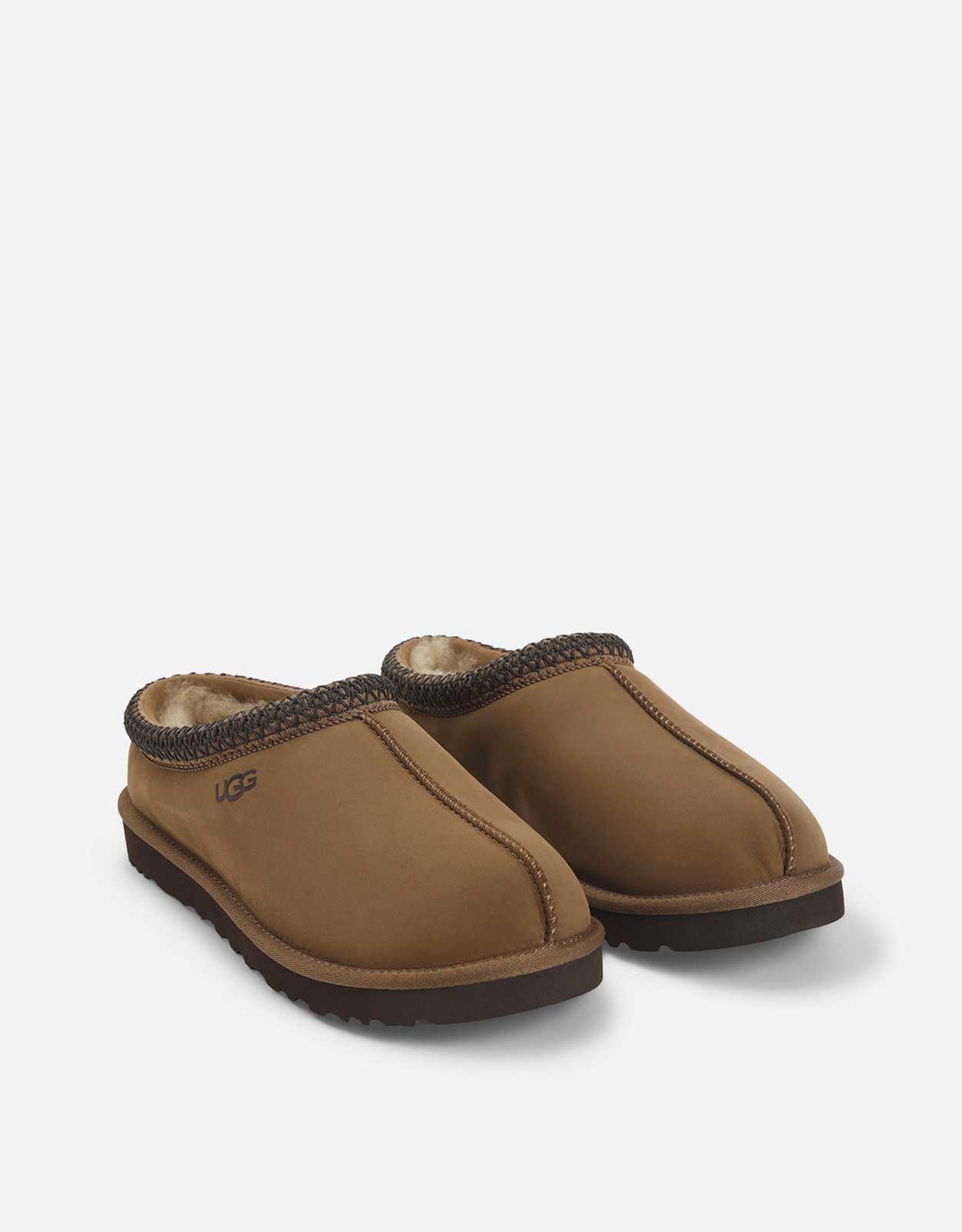 Ugg メンズ Tasman II ヌバック レザー スリッポンスリッパ (すべての