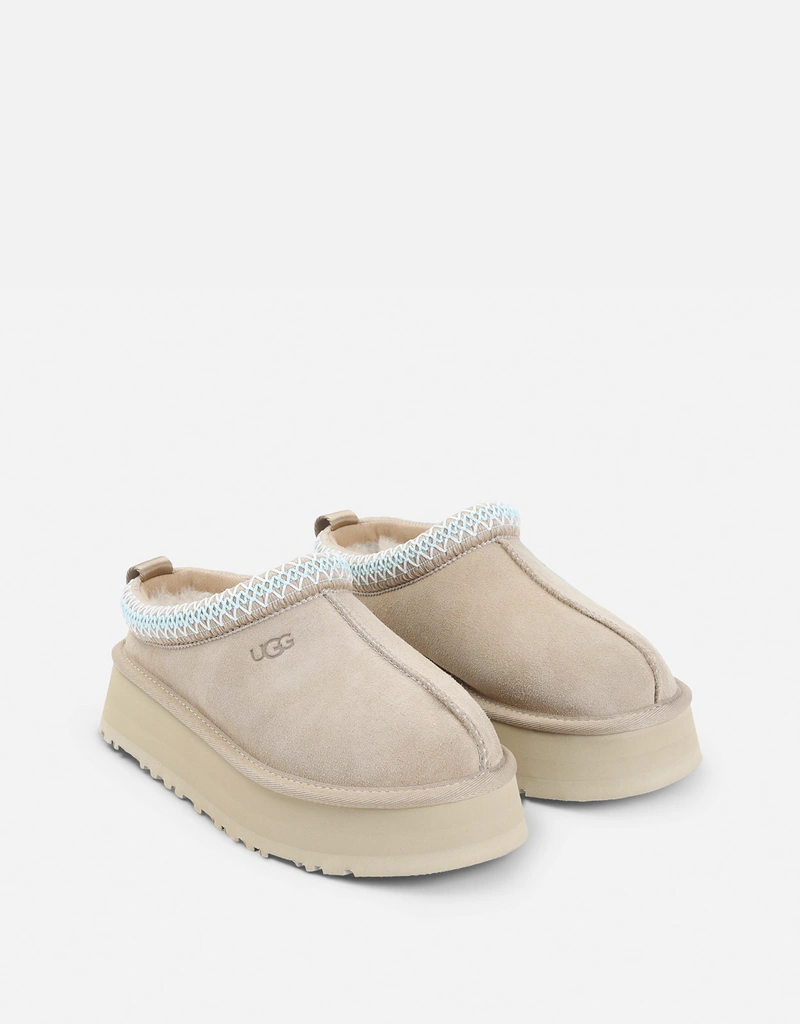Ugg タズ II スエード プラットフォーム スリッパ (すべての新品