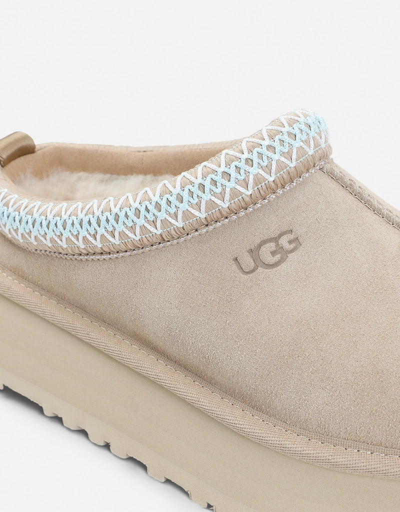 Ugg タズ II スエード プラットフォーム スリッパ (すべての新品