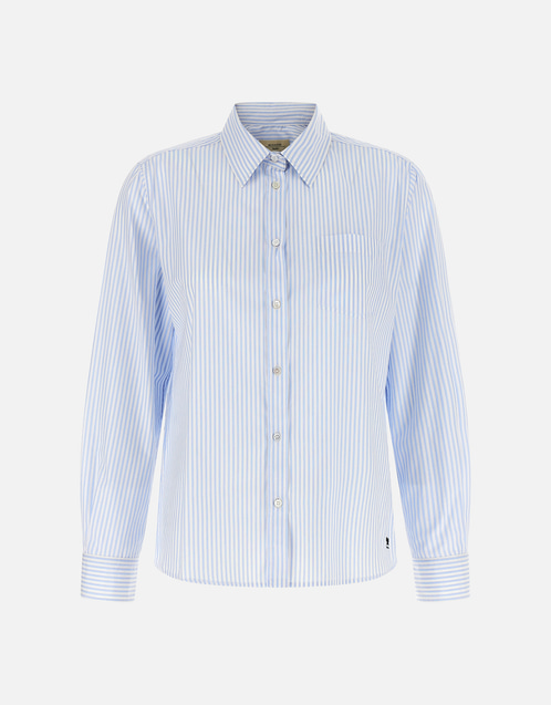 Weekend Max Mara WkdBahamasコットンストライプシャツ (すべての新品