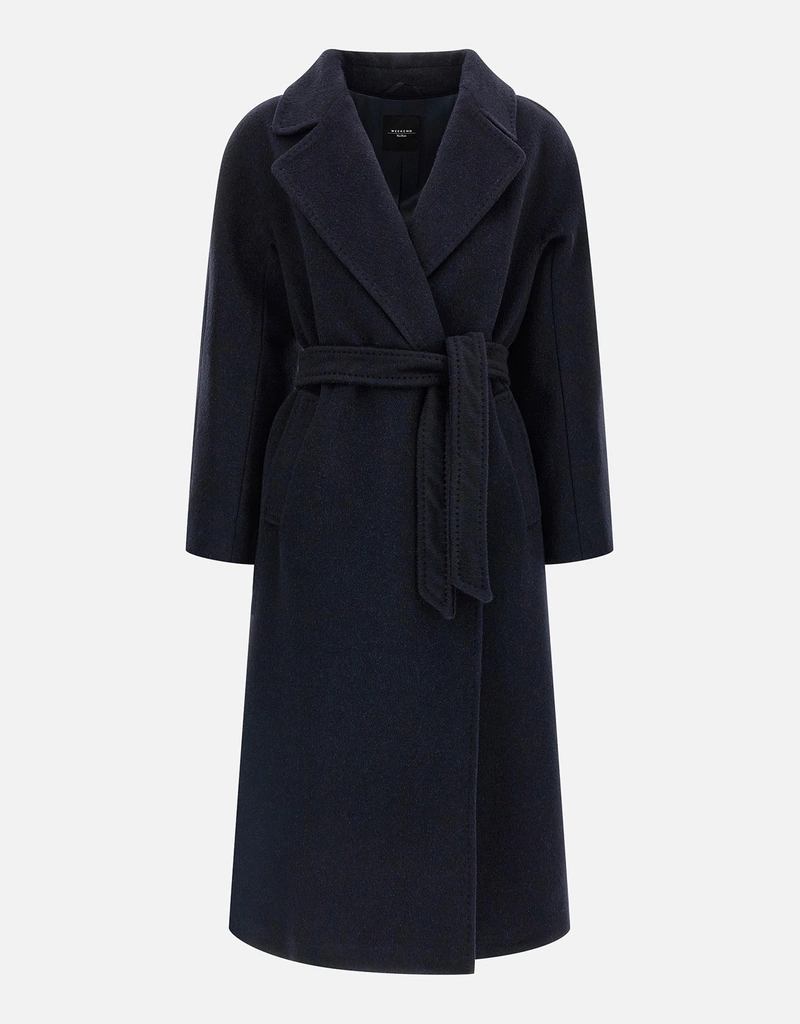 Weekend Max Mara ロングウールとアルパカコート (すべての新品