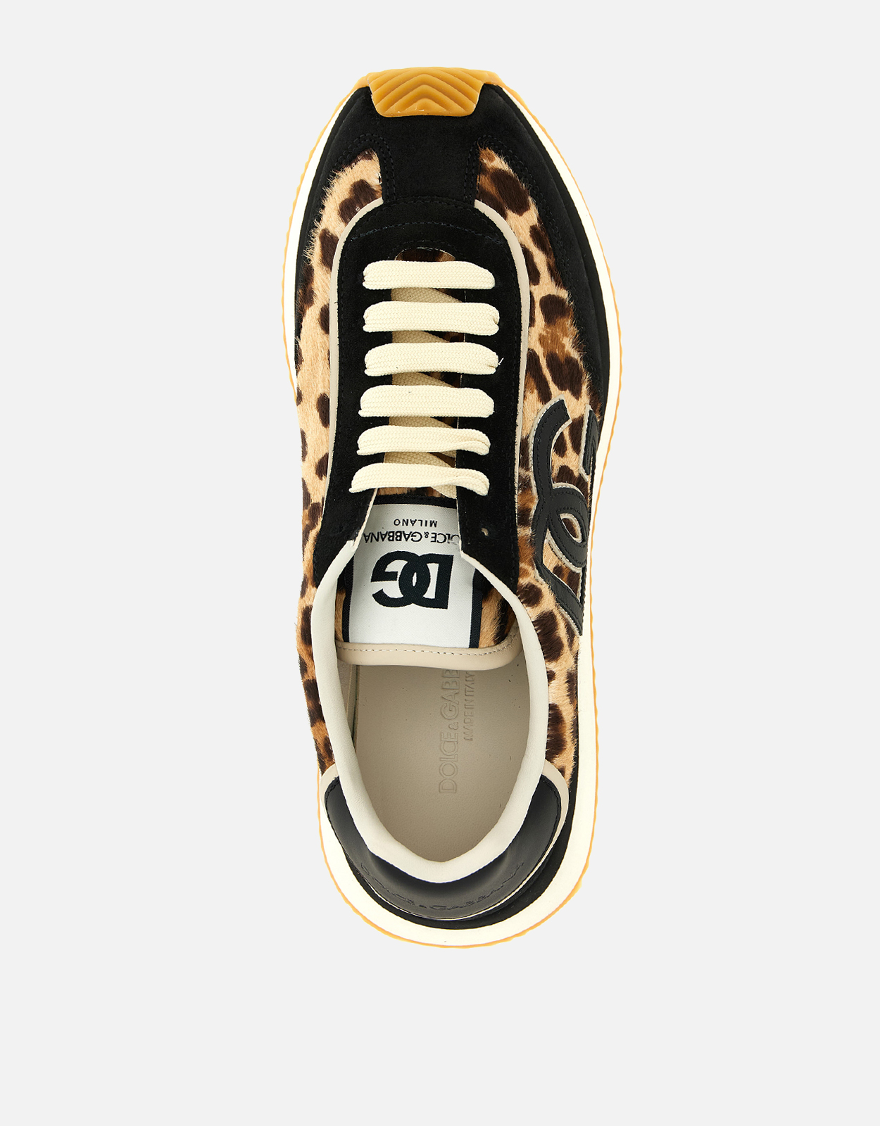 Dolce & Gabbana カーフレザー レオパード柄スニーカー () IFCHIC.COM