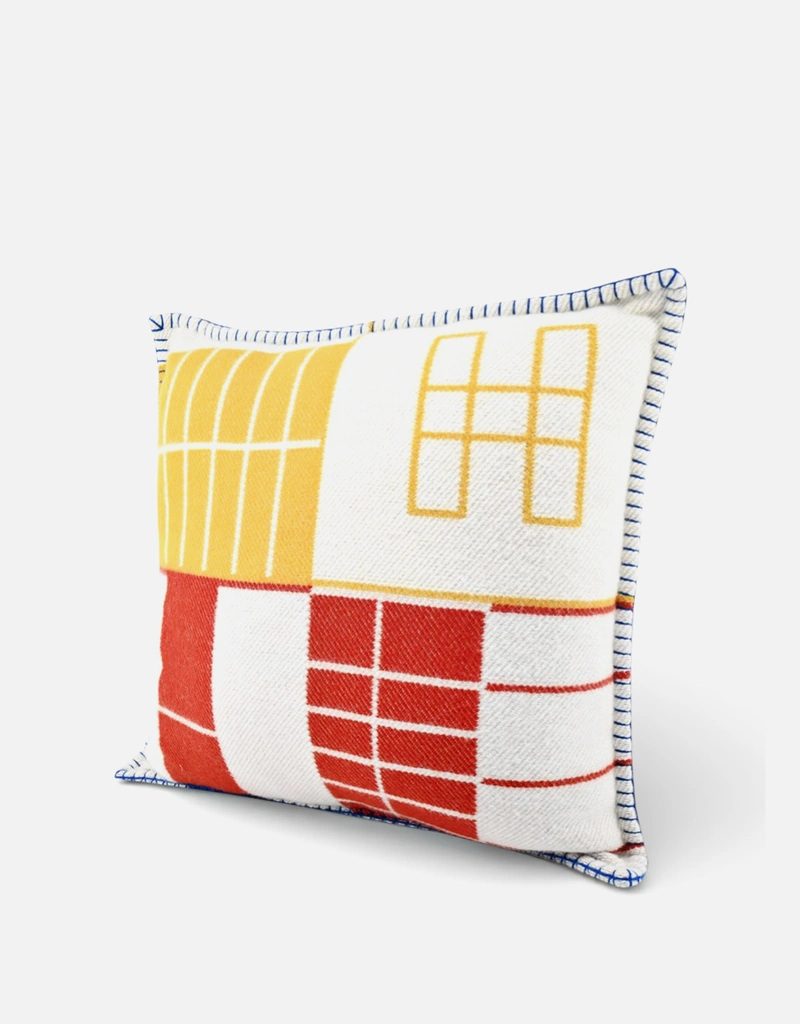 Hermès Hermès Atelier D'Artiste Wool And Cashmere Pillow () IFCHIC.COM