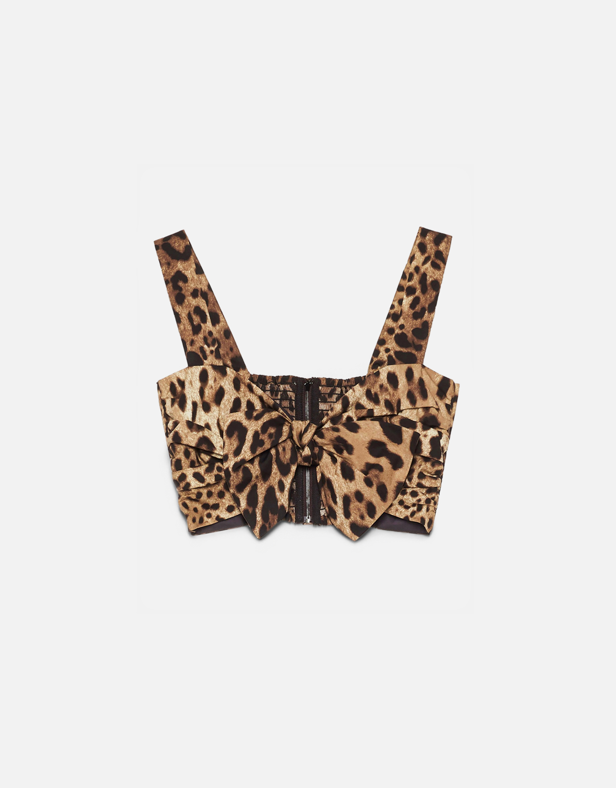 Dolce & Gabbana レオパードプリント ポプリントップ (すべての新品