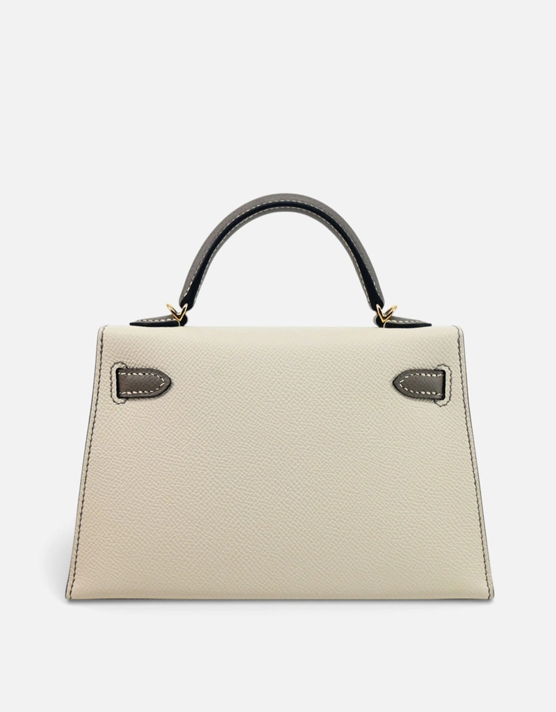 Hermès エルメスケリー20エプソムレザークロスボディハンドバッグ