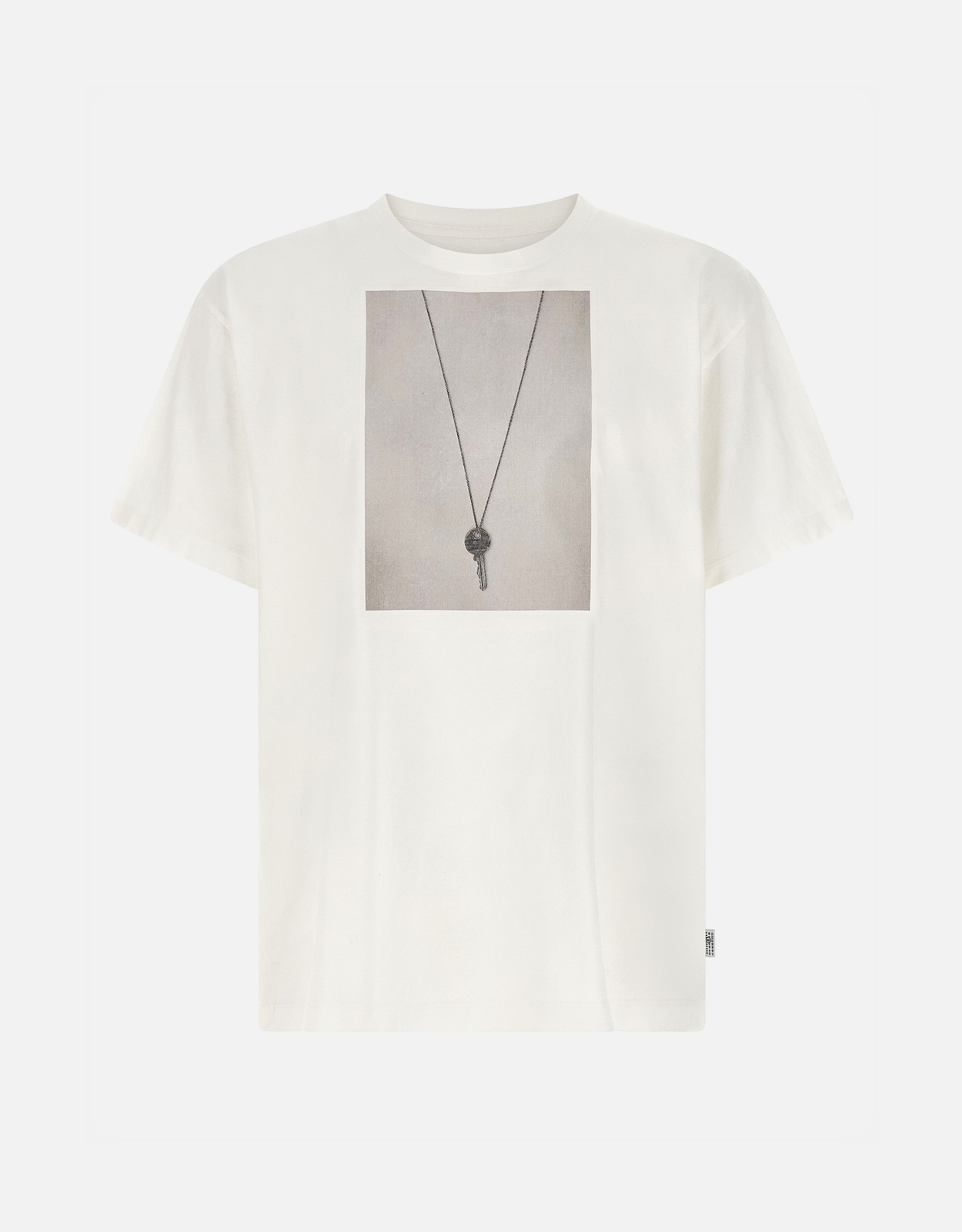 MM6 Maison Margiela Men's Cotton Key Print Crewneck T-Shirt (All