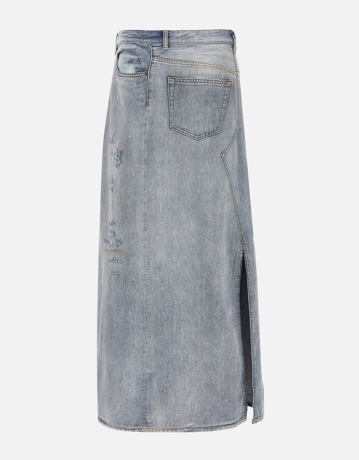 ⭐︎Choik ⭐︎MM6 Maison Margiela スカート MM6 Maison Margiela 非対称構造コットンマキシスカート (すべての新品