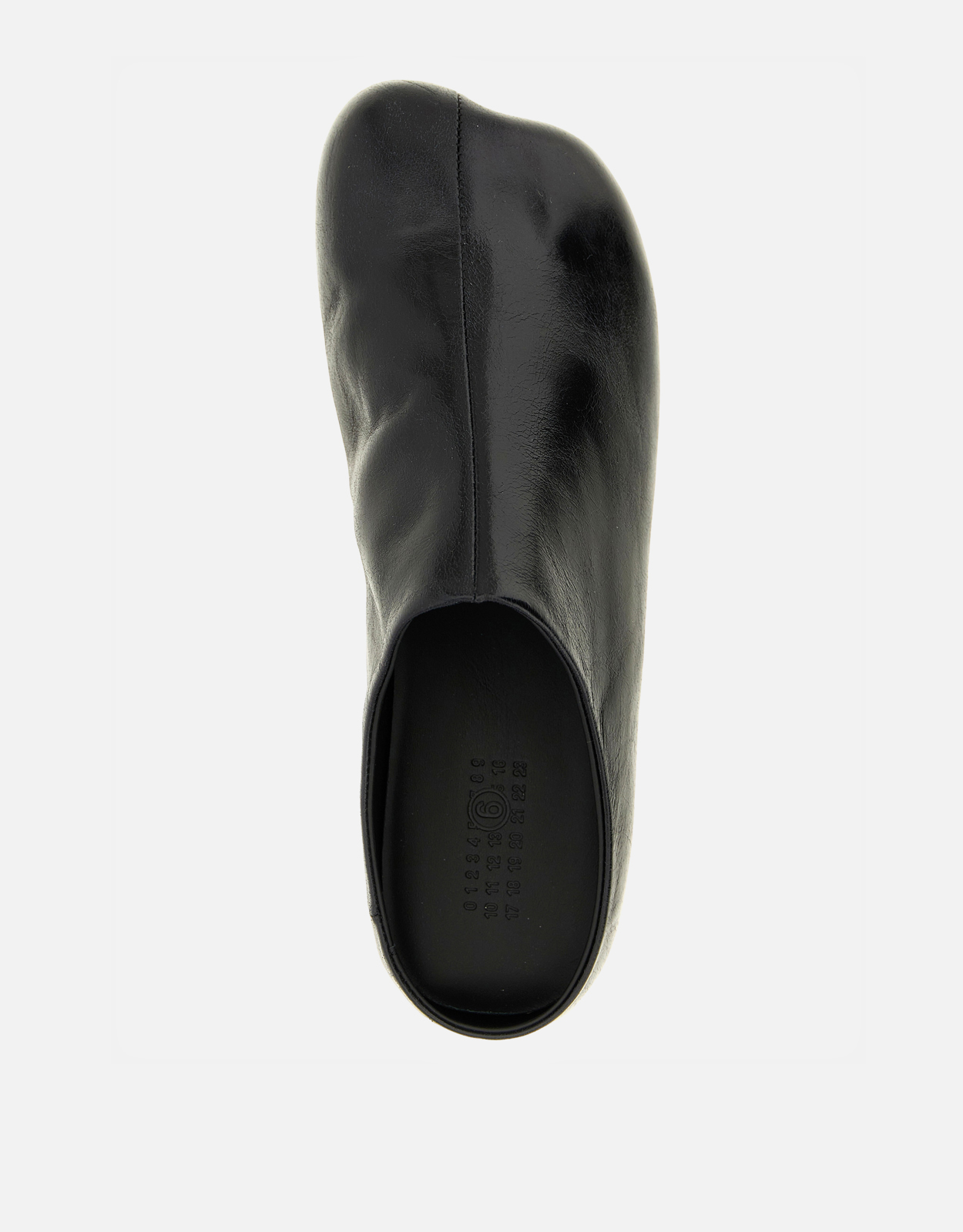 MM6 Maison Margiela メンズFactoryカーフレザー白ステッチライン