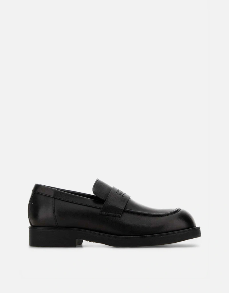 MM6 ローファー MM6 Maison Margiela メンズシティバイカー カーフレザーローファー