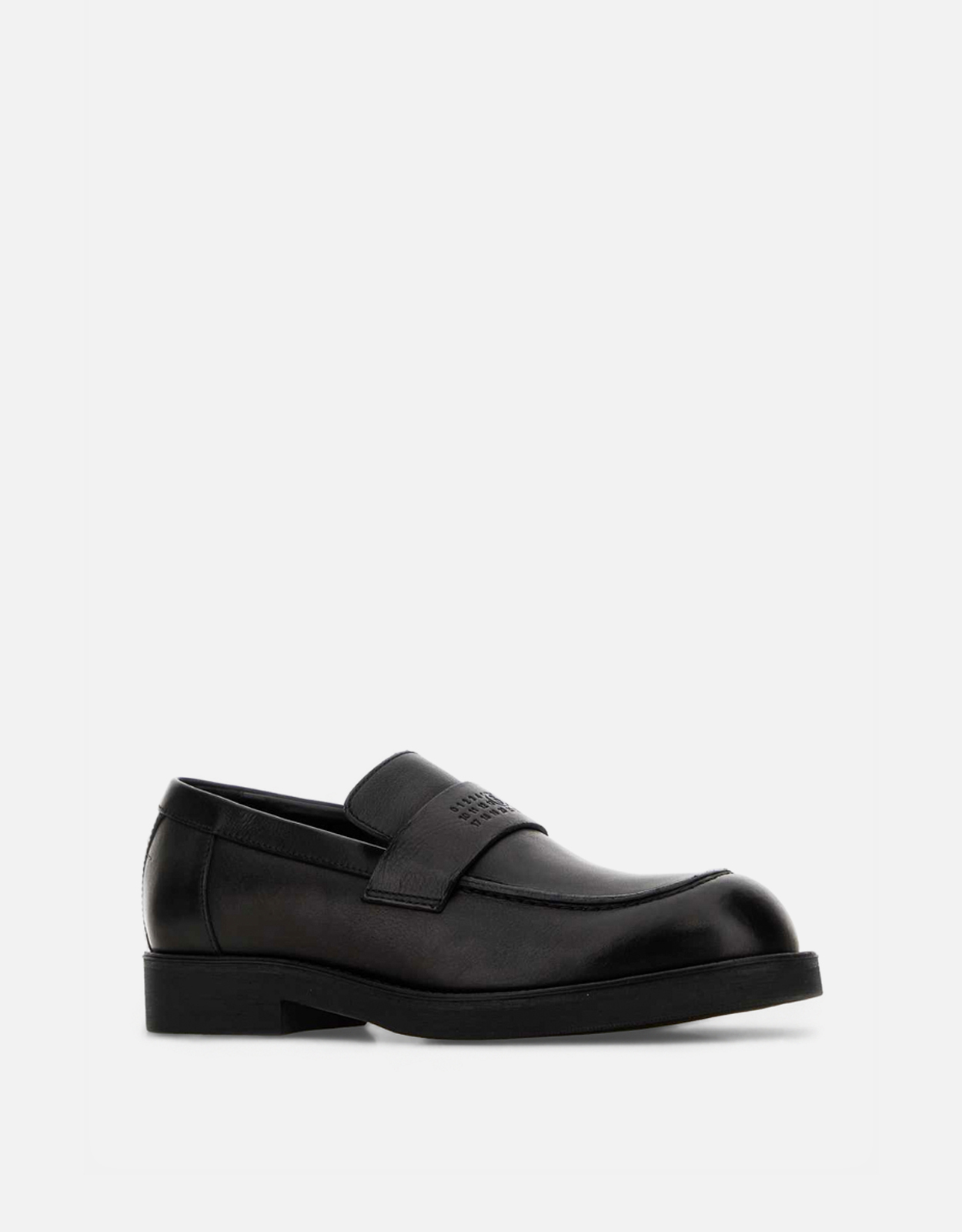 MM6 Maison Margiela メンズシティバイカー カーフレザーローファー