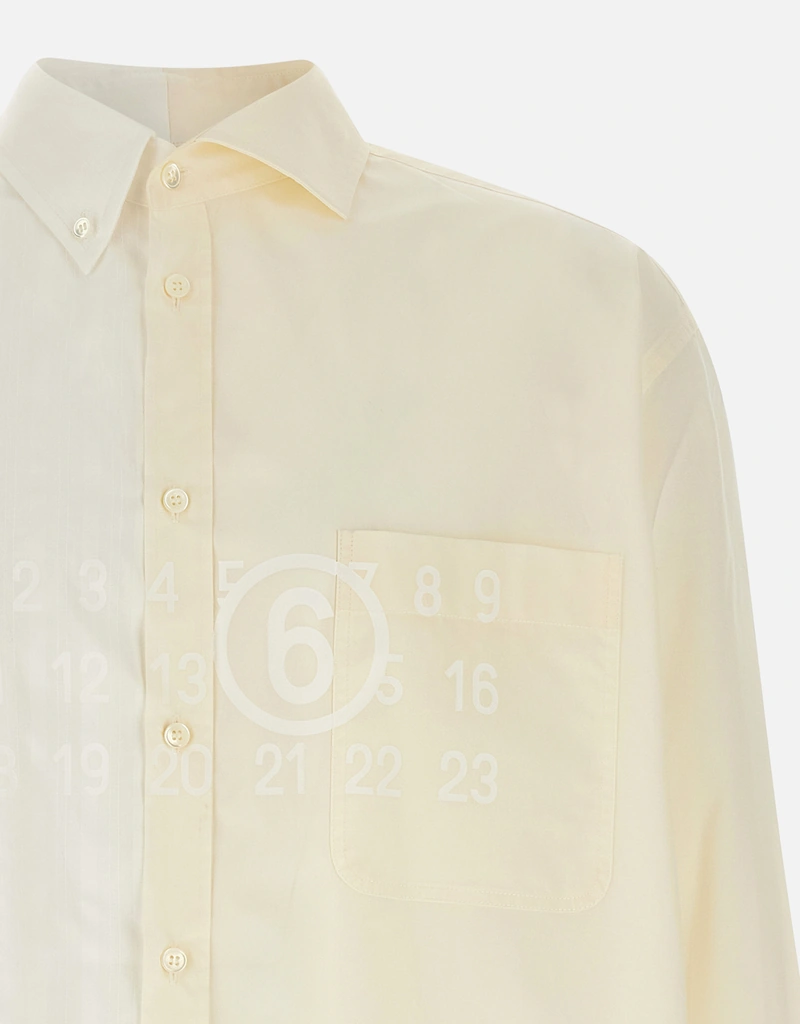 MM6 Maison Margiela メンズ Numeric Signature コットンポプリン