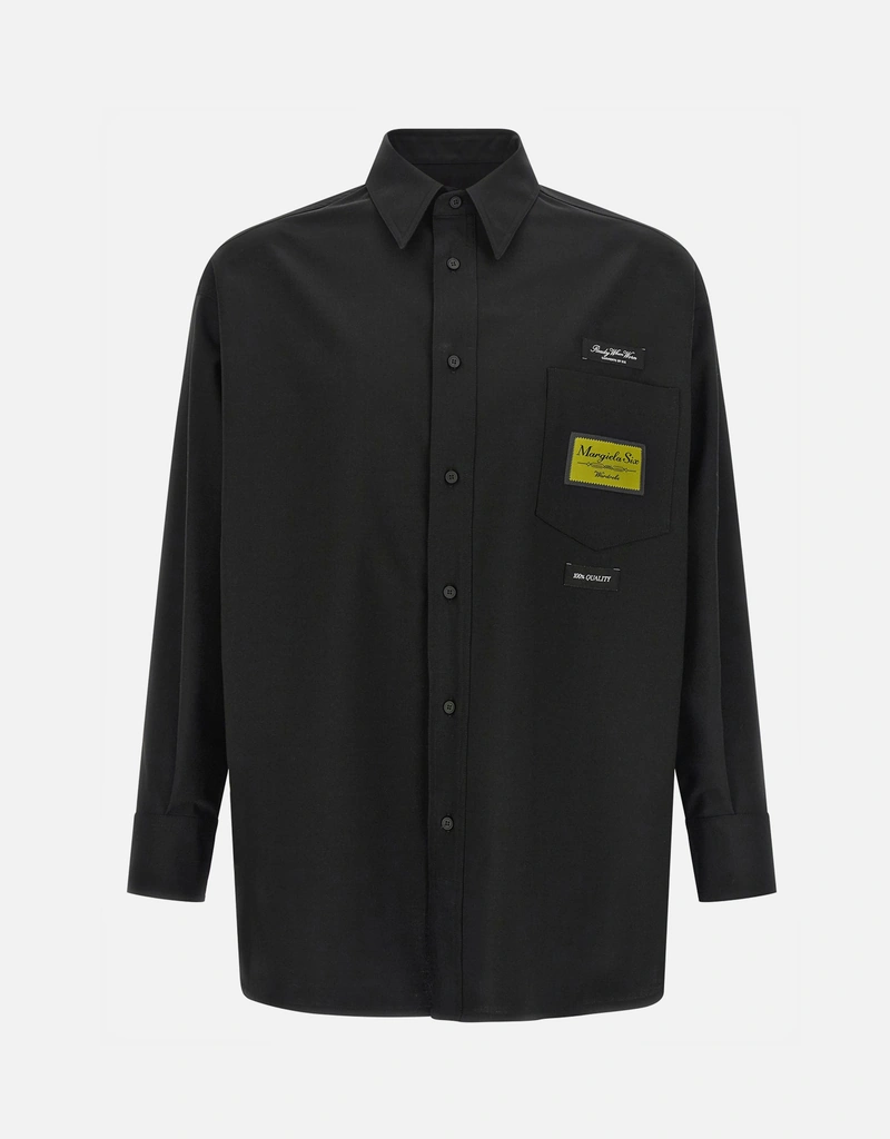 MM6 Maison Margiela メンズ テーラード ウール混紡シャツ (すべての