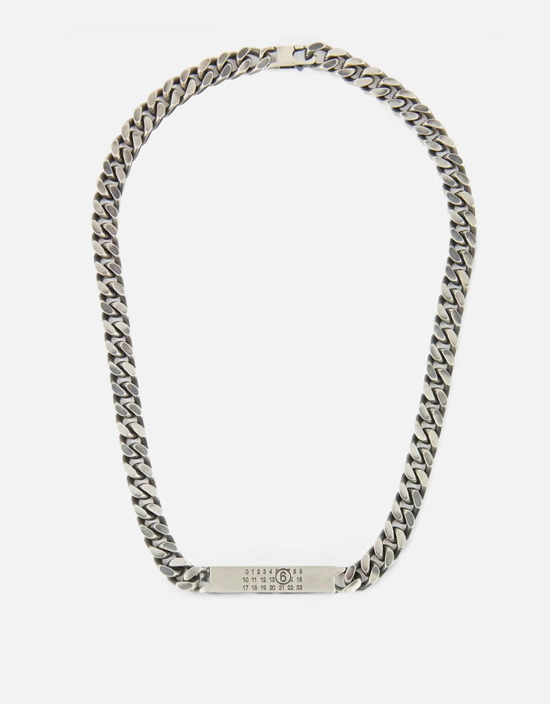 MM6 Maison Margiela クラシックチェーンネックレス () IFCHIC.COM