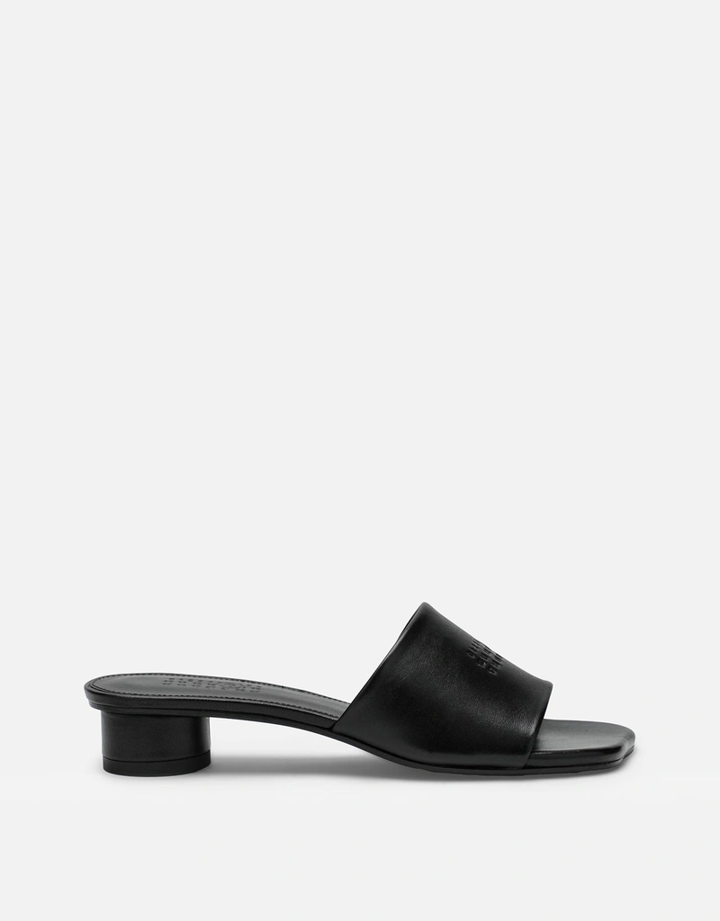 MM6 Maison Margiela アナトミックレザーサンダル ローヒール付き