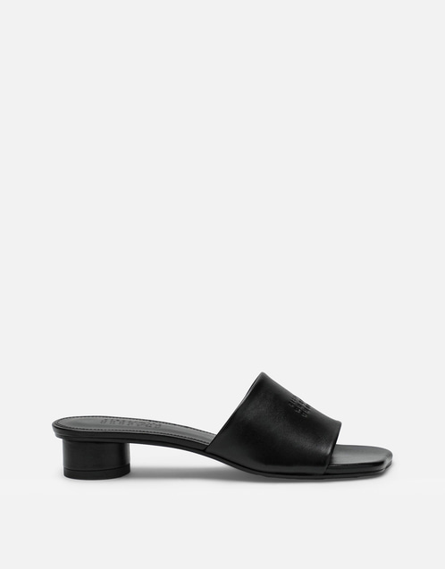 MM6 Maison Margiela アナトミックレザーサンダル ローヒール付き