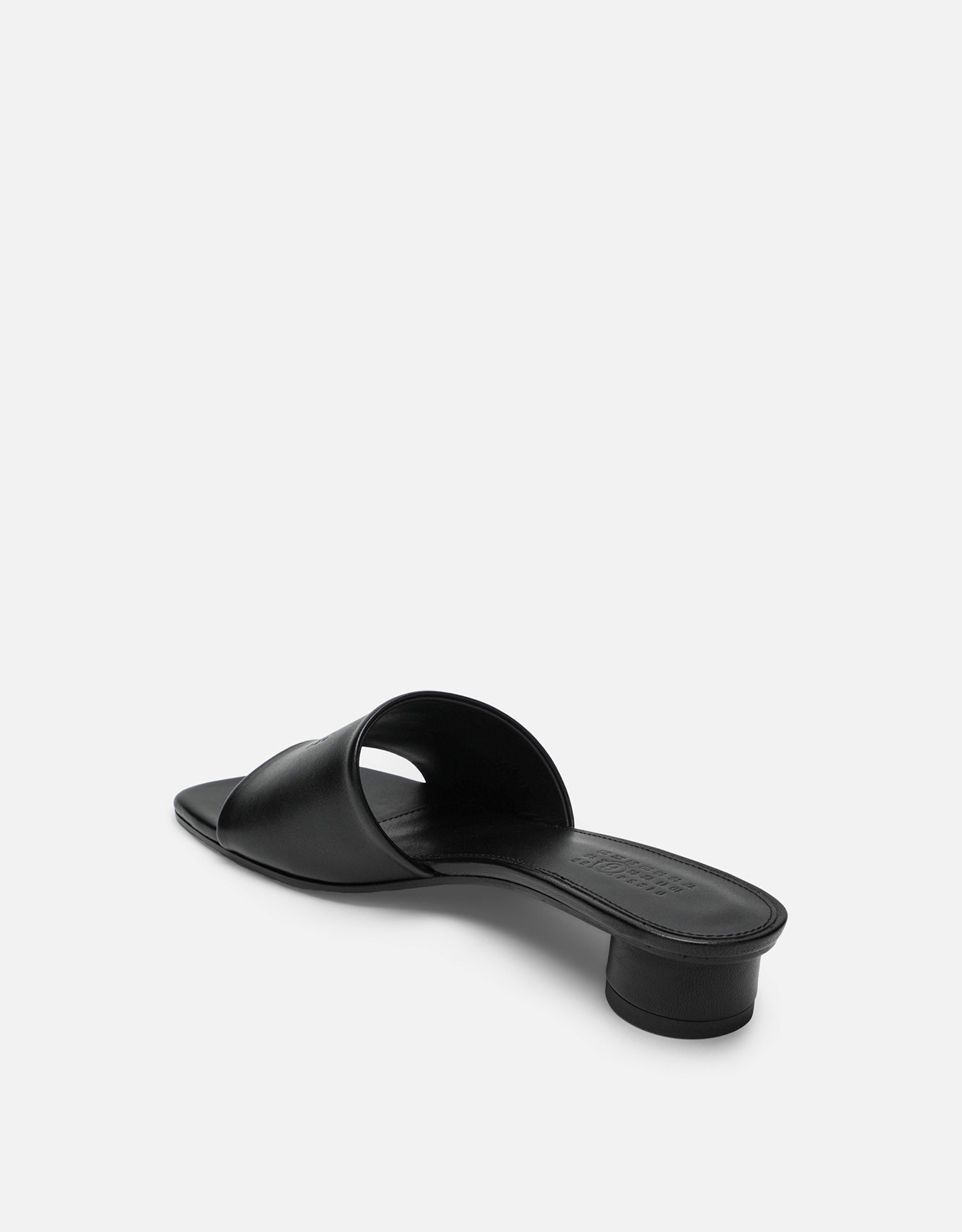 MM6 Maison Margiela アナトミックレザーサンダル ローヒール付き
