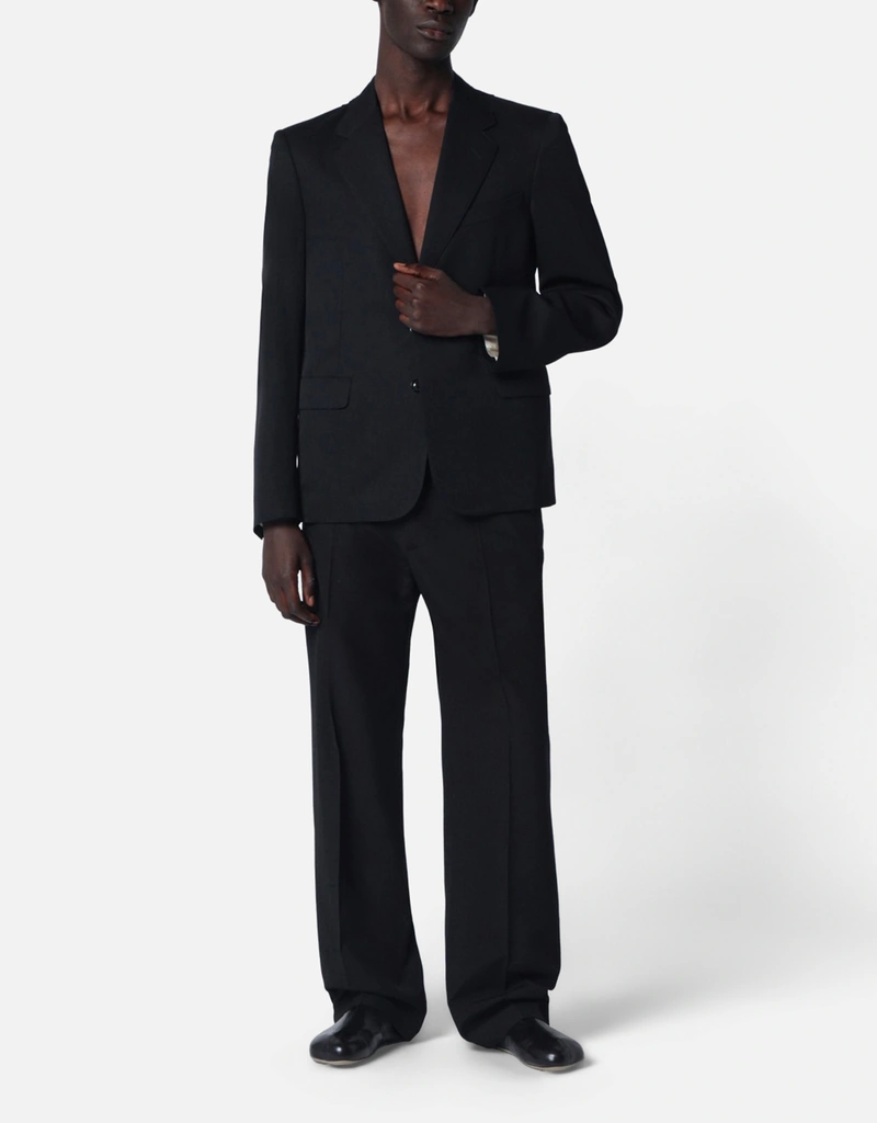 MM6 Maison Margiela メンズ リプレースドウエストウール混紡ワイド