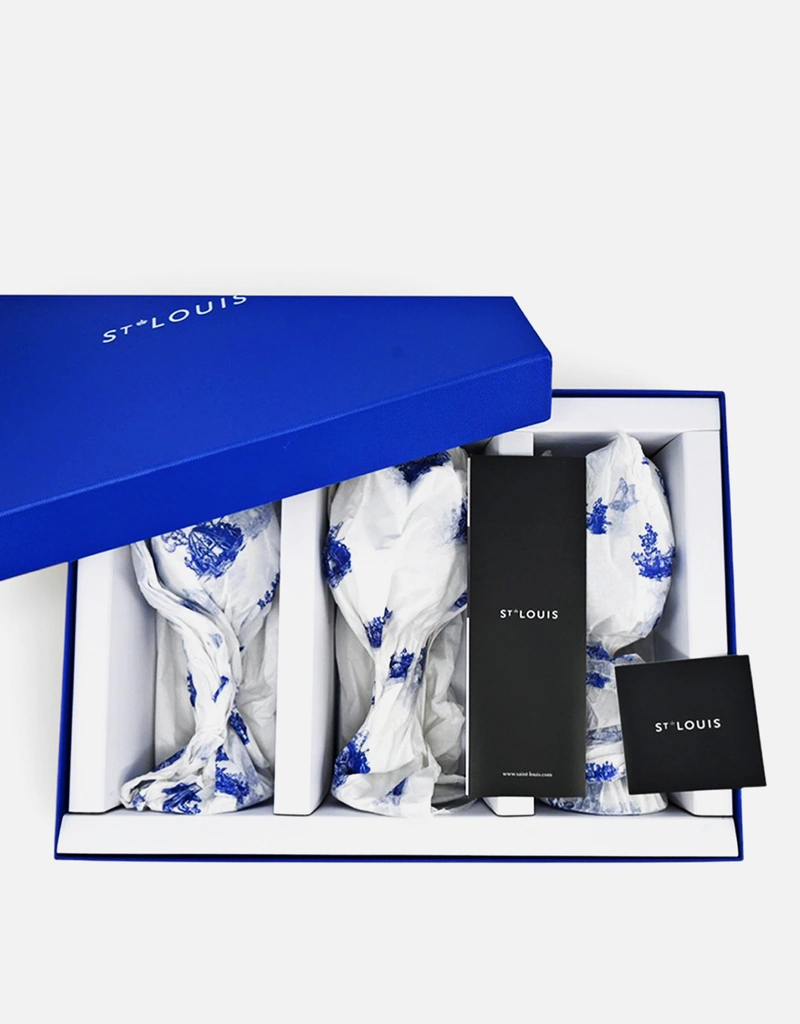 Hermès エルメスサンルイツイスト1586ワイングラス3個セット () IFCHIC.COM