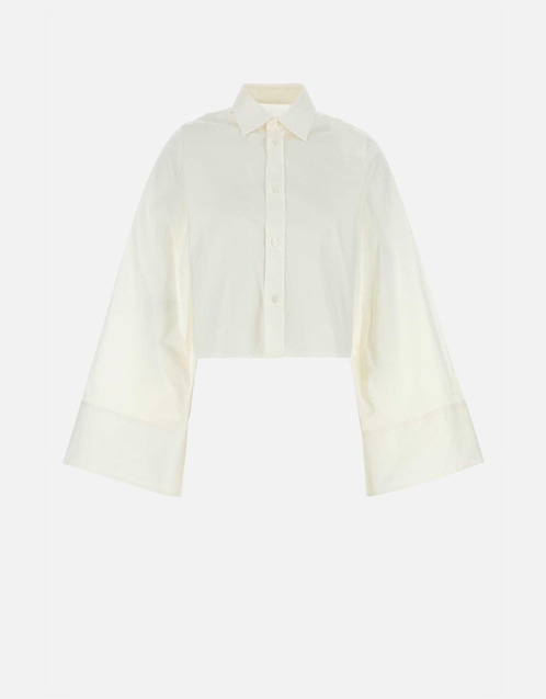 MM6 Maison Margiela クロップドポプリンシャツ () IFCHIC.COM