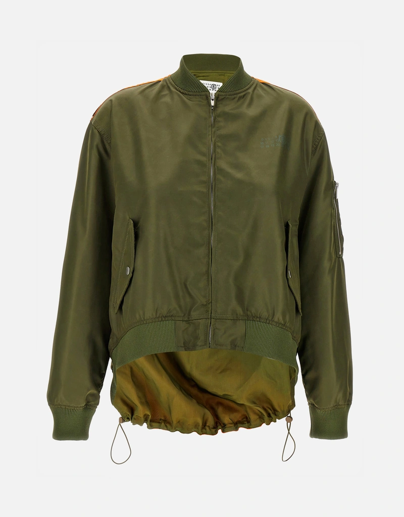 MM6 Maison Margiela ボンバーナイロンジップジャケット (すべての新品