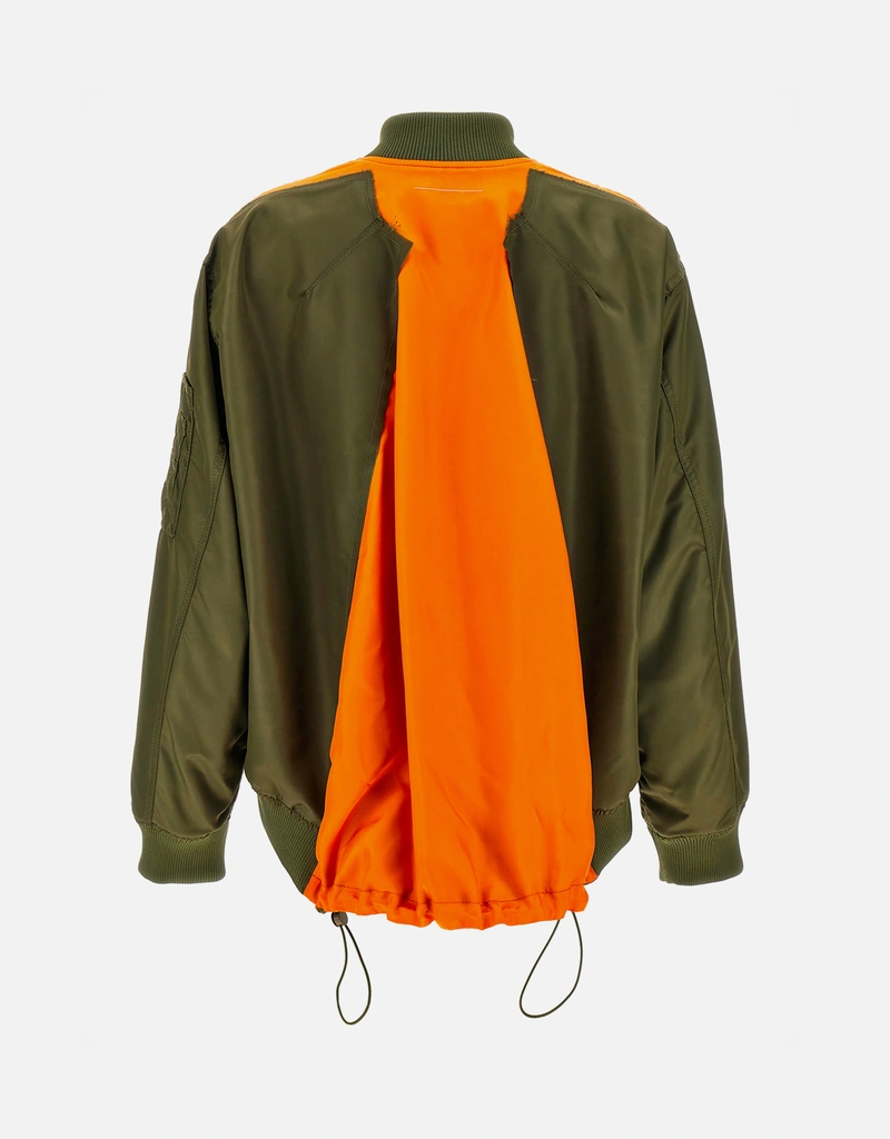 MM6 Maison Margiela ボンバーナイロンジップジャケット (すべての新品