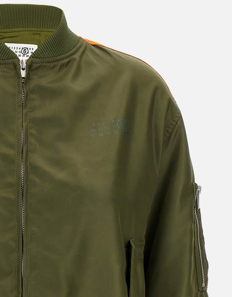 MM6 Maison Margiela ボンバーナイロンジップジャケット (すべての新品