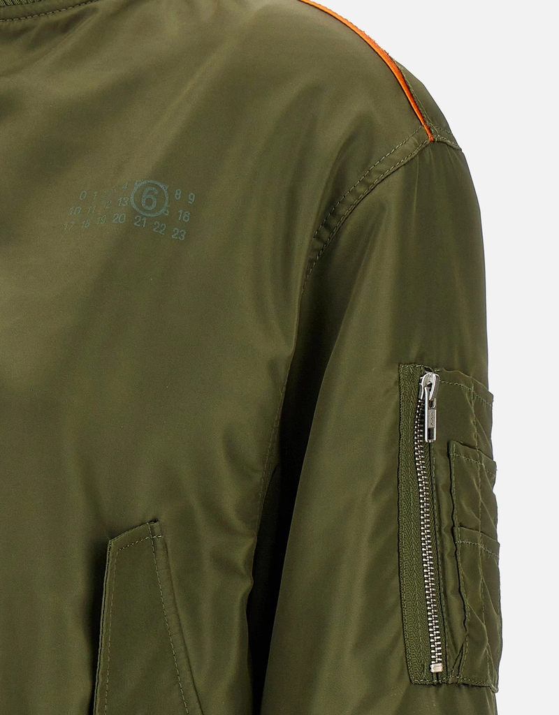 MM6 Maison Margiela ボンバーナイロンジップジャケット (すべての新品