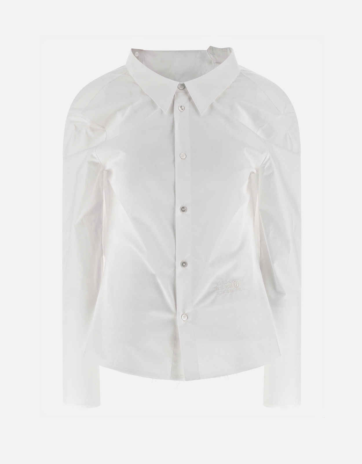 MM6 Maison Margiela コットンポプリンシャツ (すべての新品) IFCHIC.COM