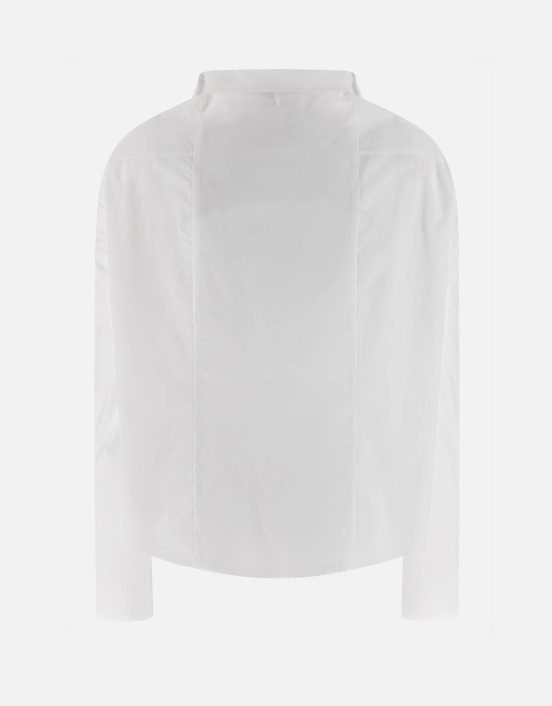 MM6 Maison Margiela コットンポプリンシャツ (すべての新品) IFCHIC.COM