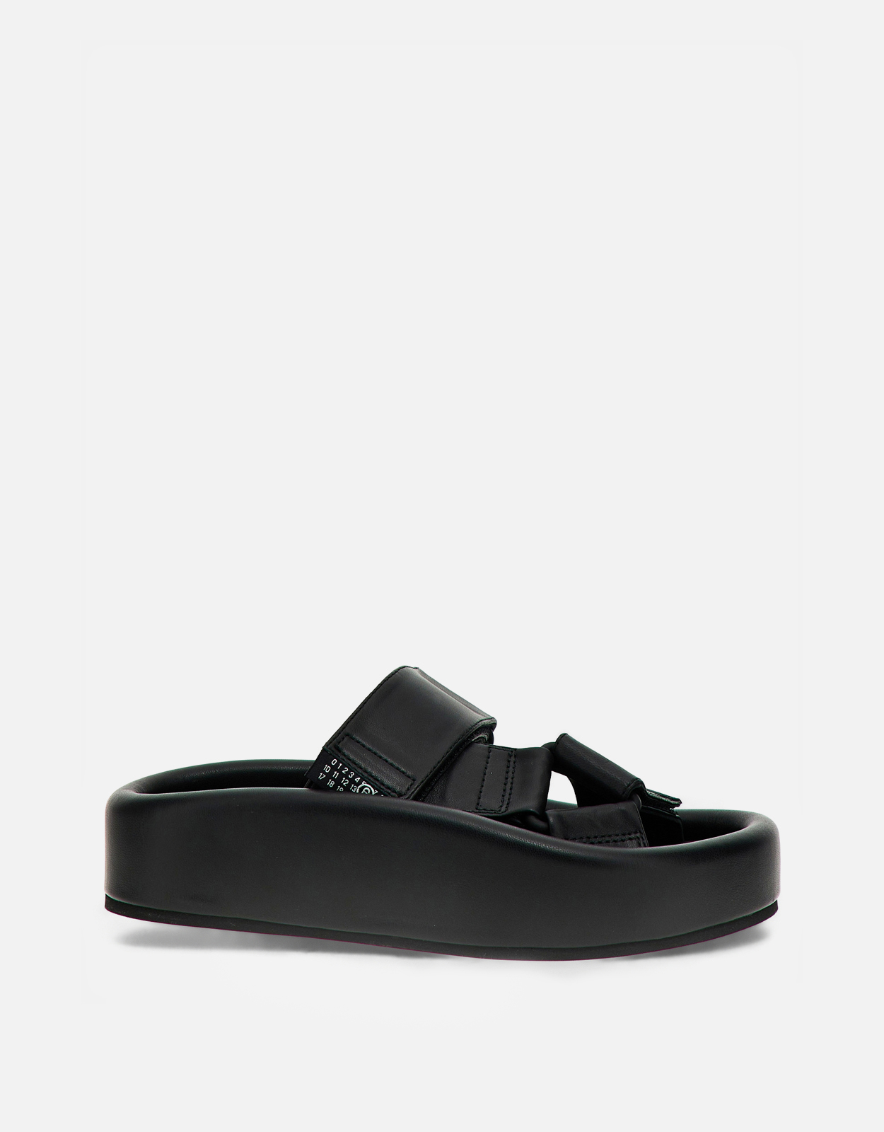 MM6 Maison Margiela ウェビング スリップオン プラットフォーム