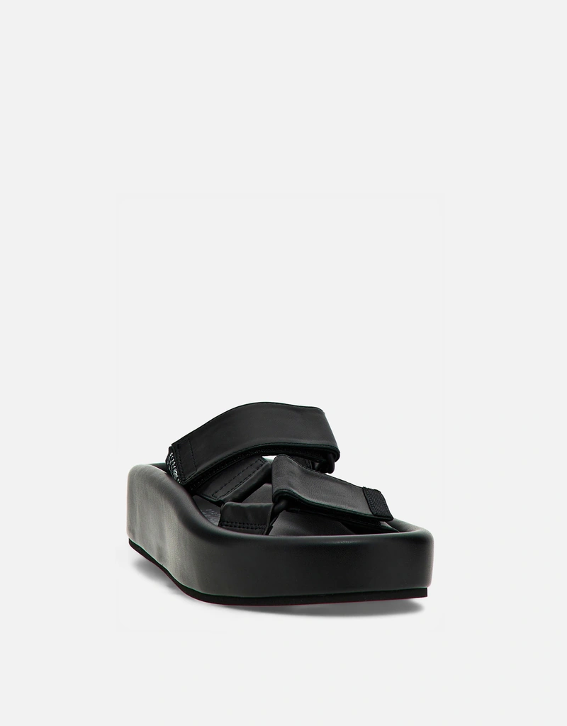 MM6 Maison Margiela ウェビング スリップオン プラットフォーム