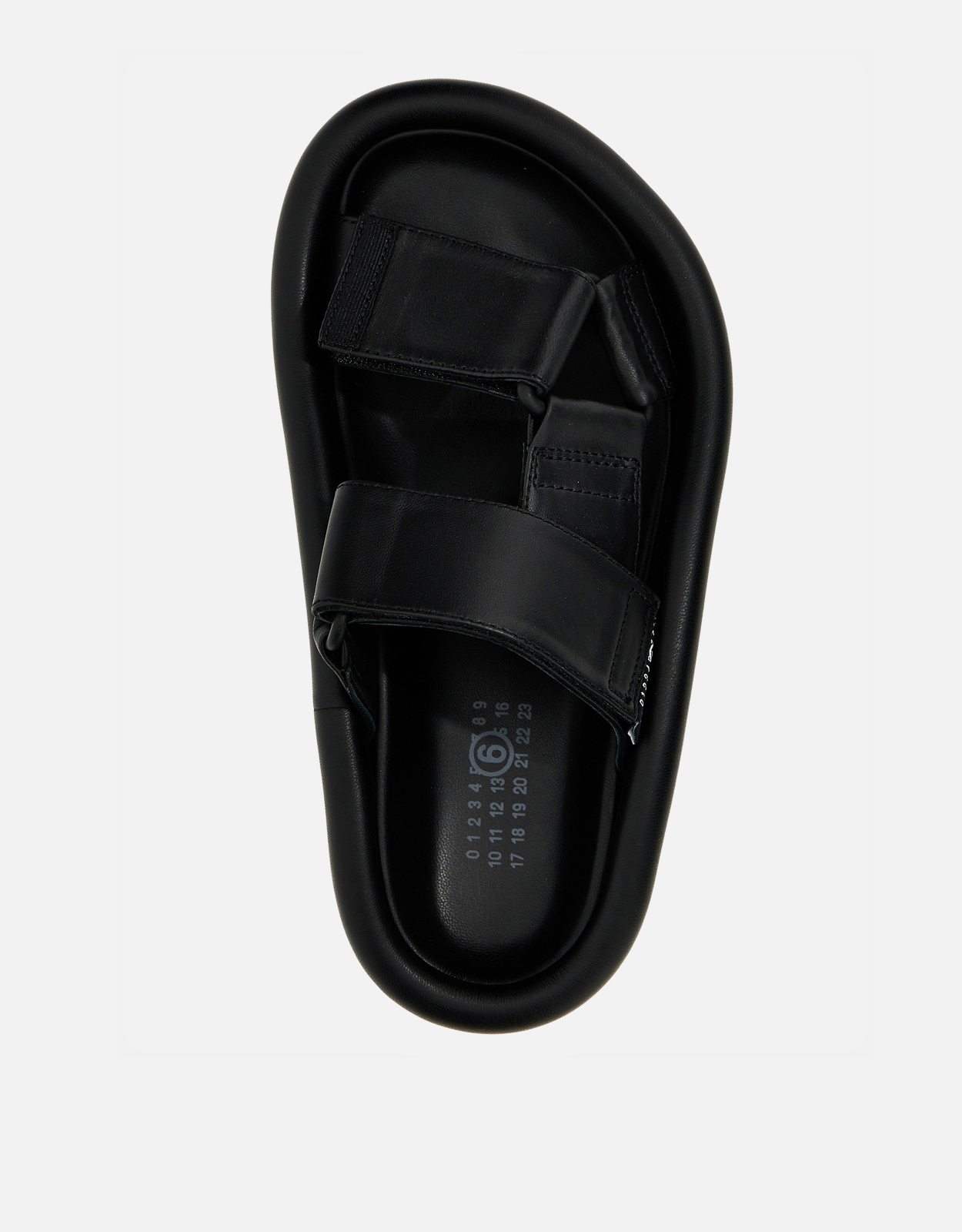 MM6 Maison Margiela ウェビング スリップオン プラットフォーム