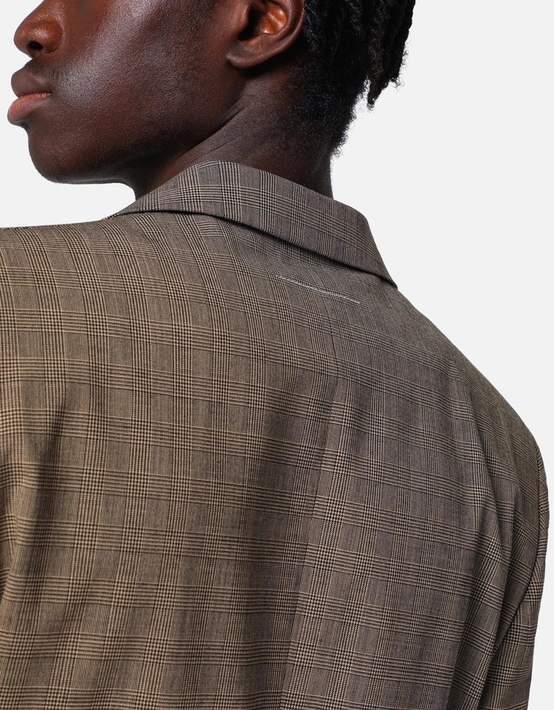 MM6 Maison Margiela チェック バージンウール スーツジャケット