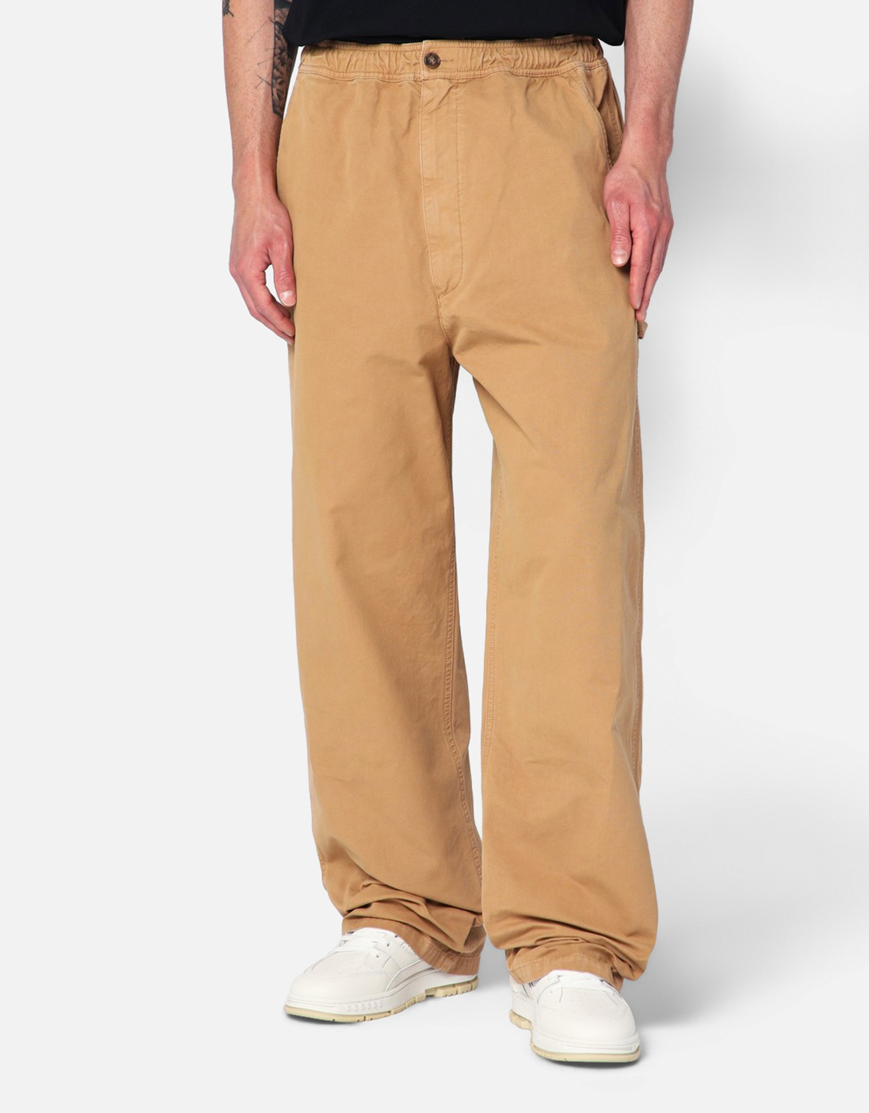 MM6 Maison Margiela メンズコットンバギールーズパンツ (すべての新品