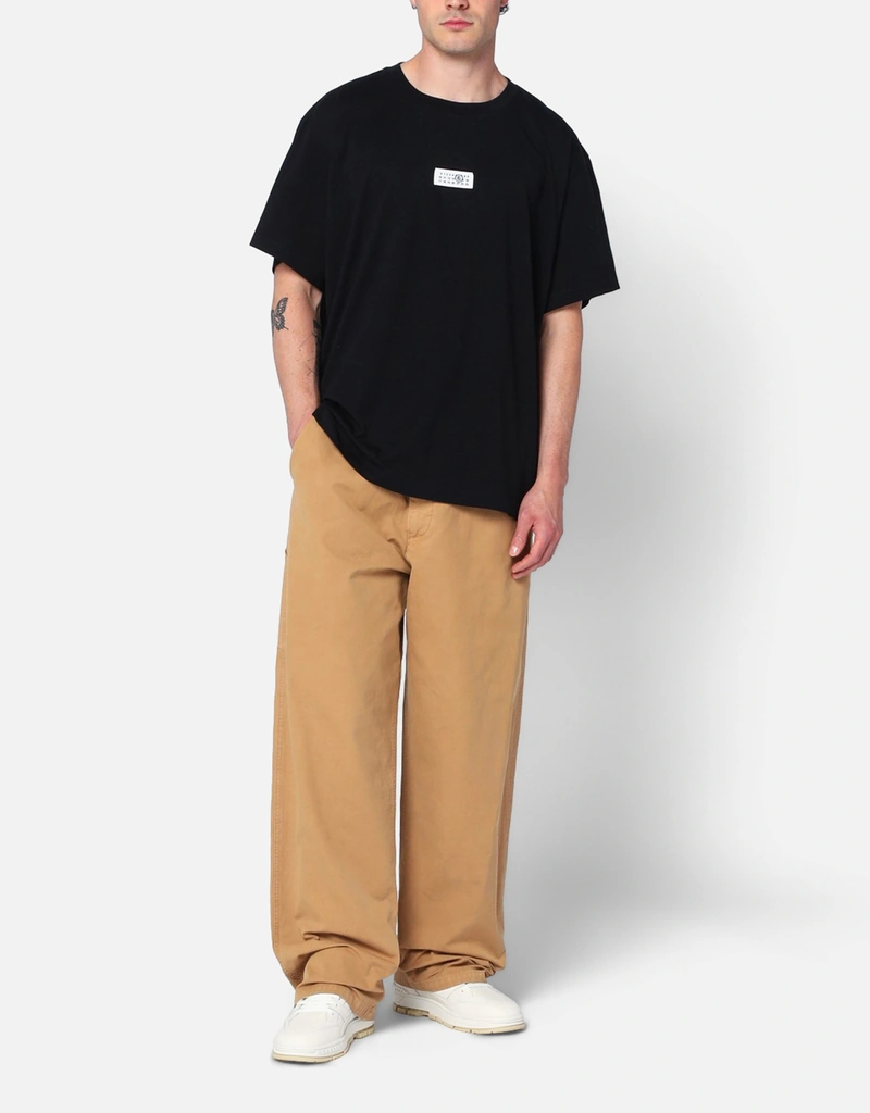 Ks　MM6 Maison Margiela 24SS バギーパンツ MM6 Maison Margiela メンズコットンバギールーズパンツ (すべての新品