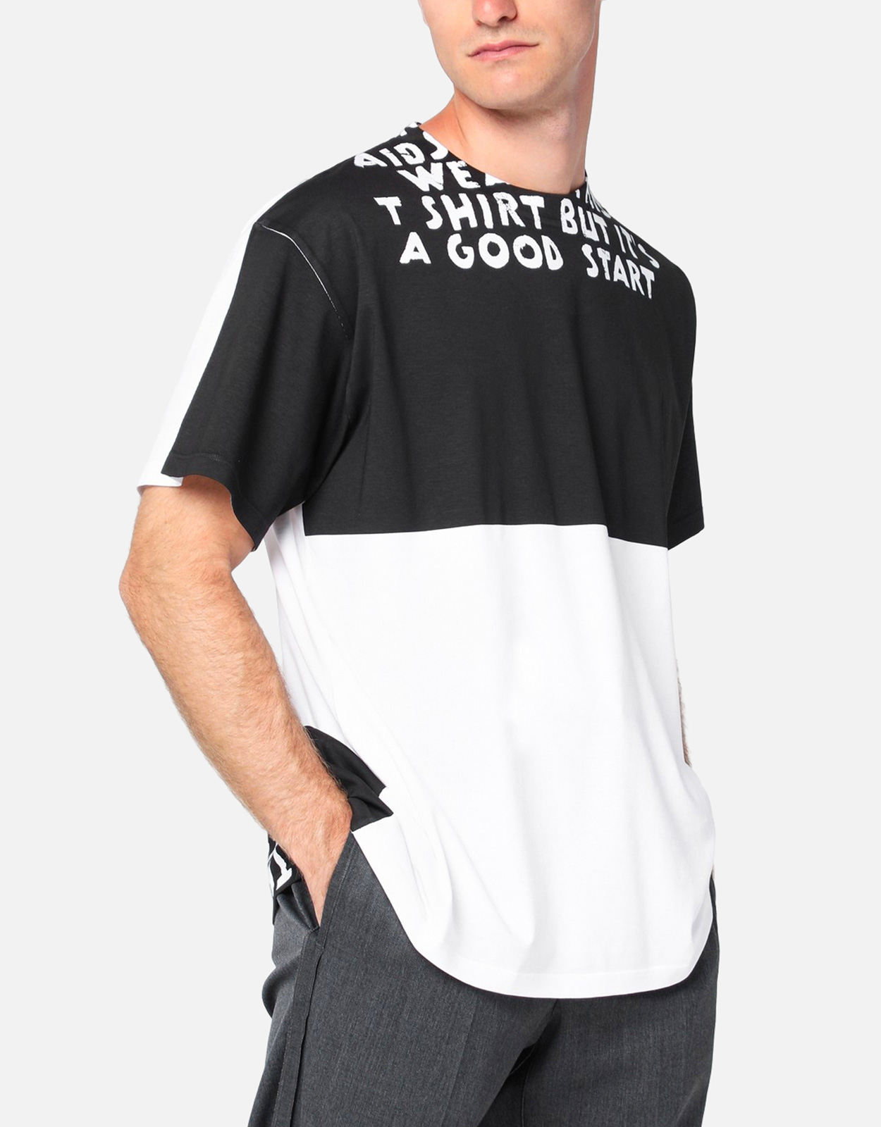 MM6 Maison Margiela メンズ SIDA コットン Tシャツ (アパレル,シャツ